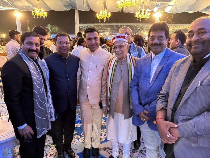 JP Nadda son wedding reception 12