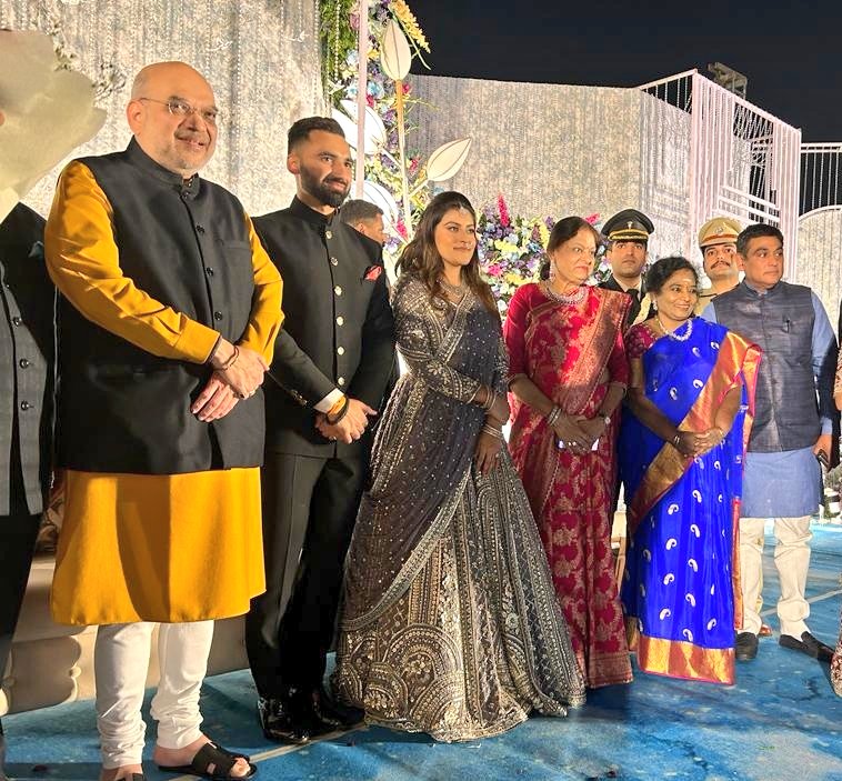 JP Nadda son wedding reception 2