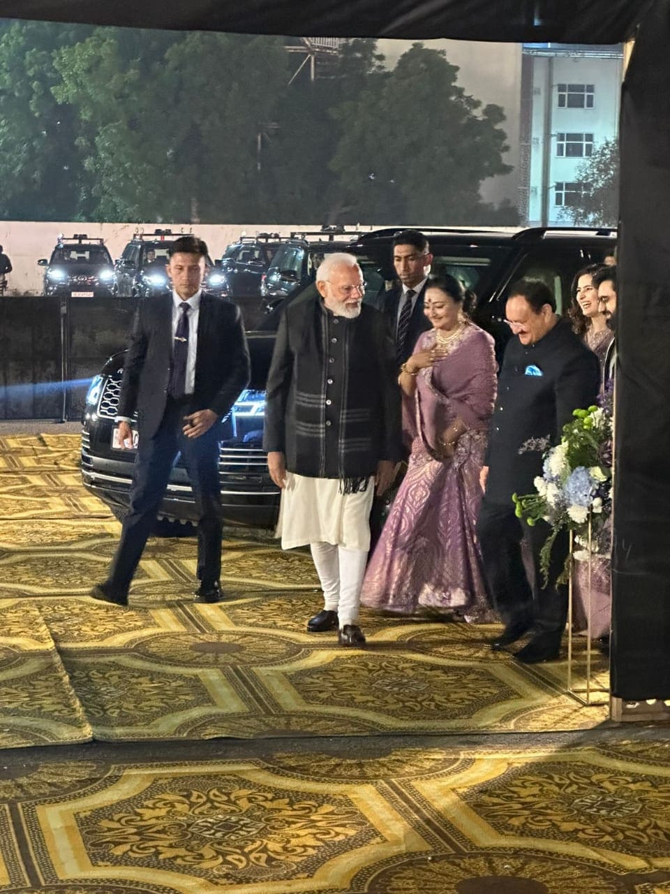 JP Nadda son wedding reception 3