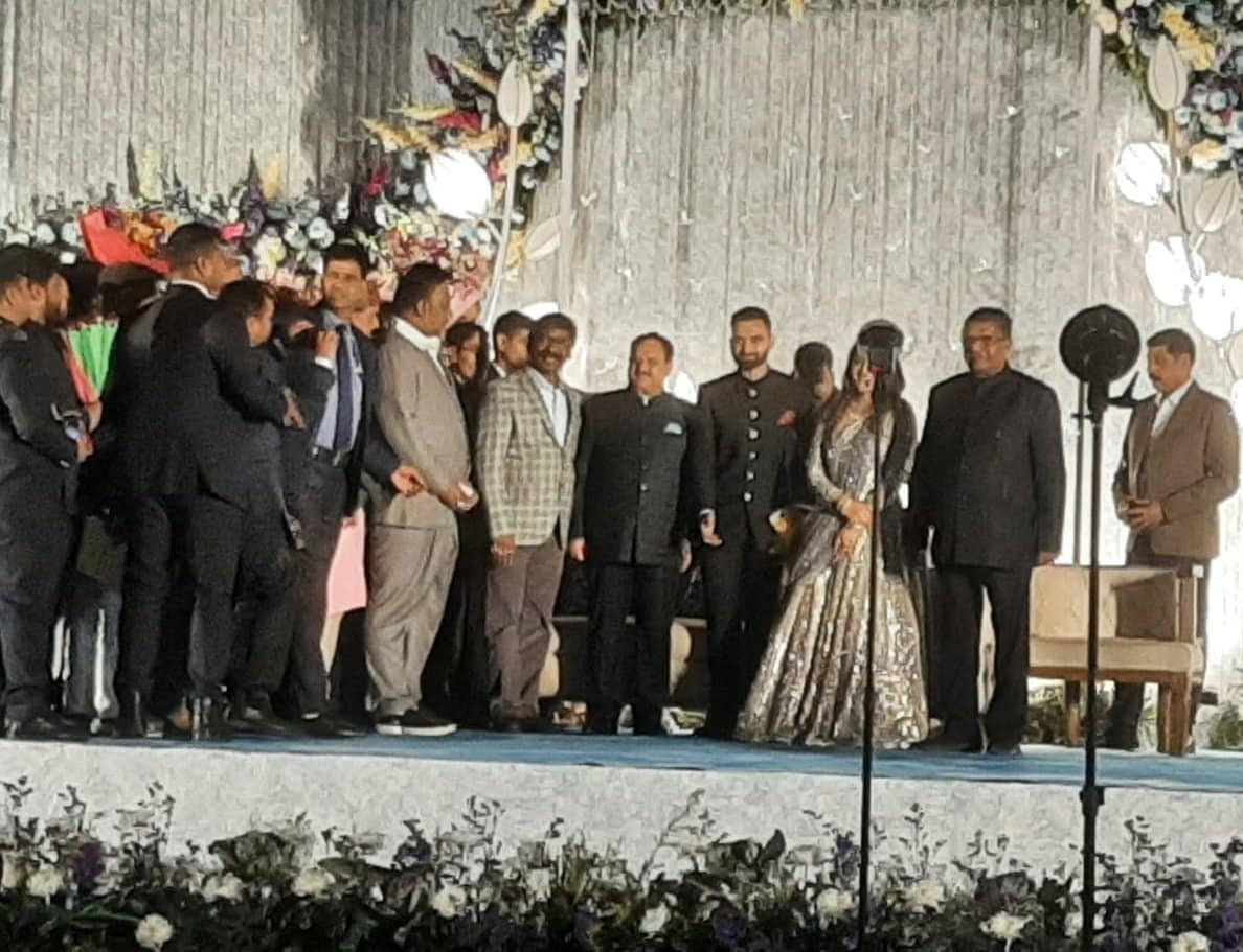 JP Nadda son wedding reception 5