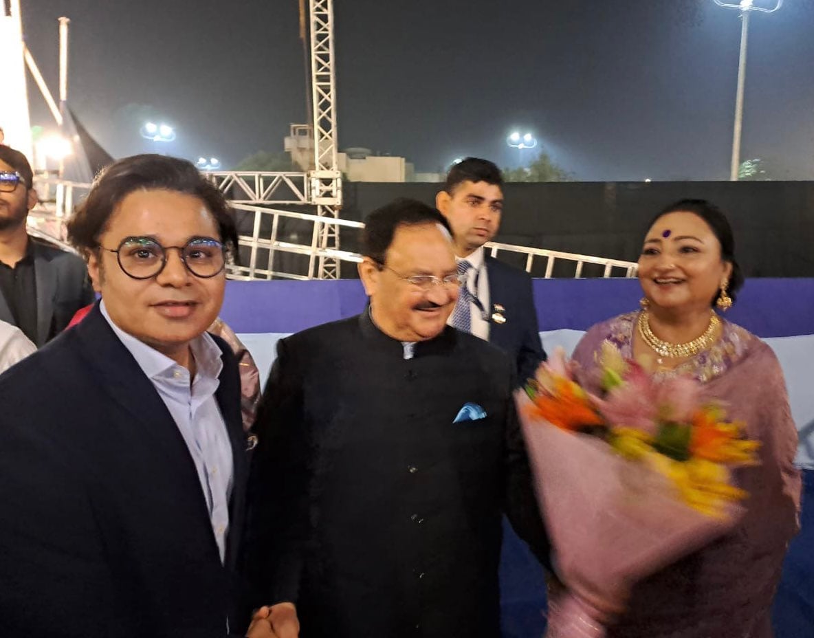 JP Nadda son wedding reception 9