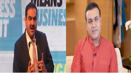 Virender Sehwag's tweet created an uproar people said first invest all your money in Adani's shares