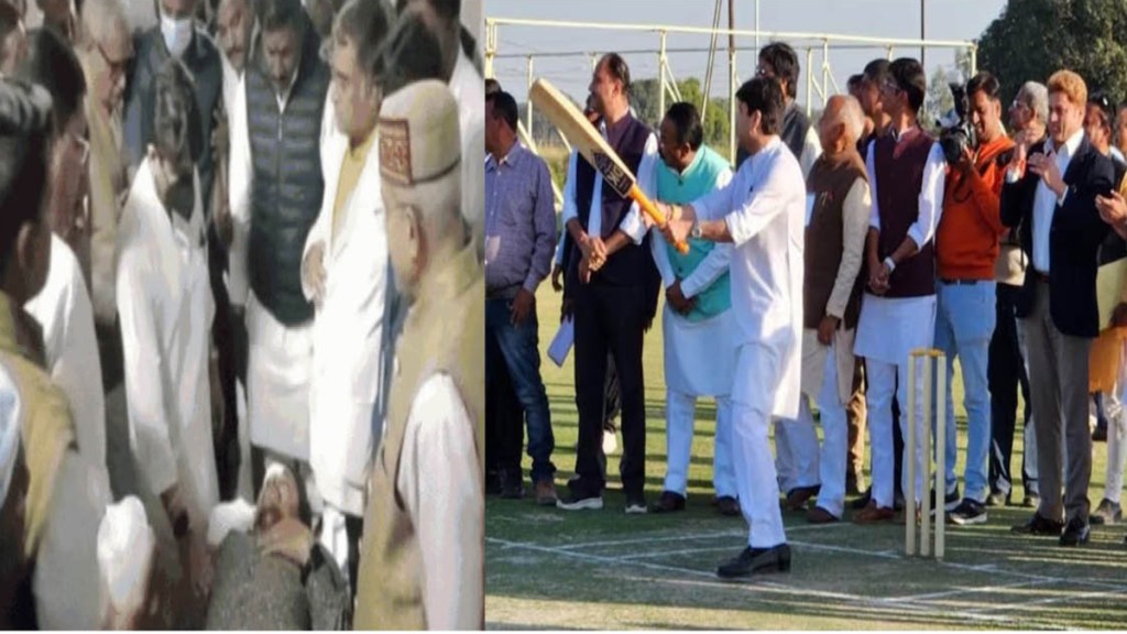 BJP worker injured by ball emanating from Jyotiraditya Scindia's bat serious head injury