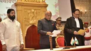 New Governor Ramesh Bais Eknath Shinde