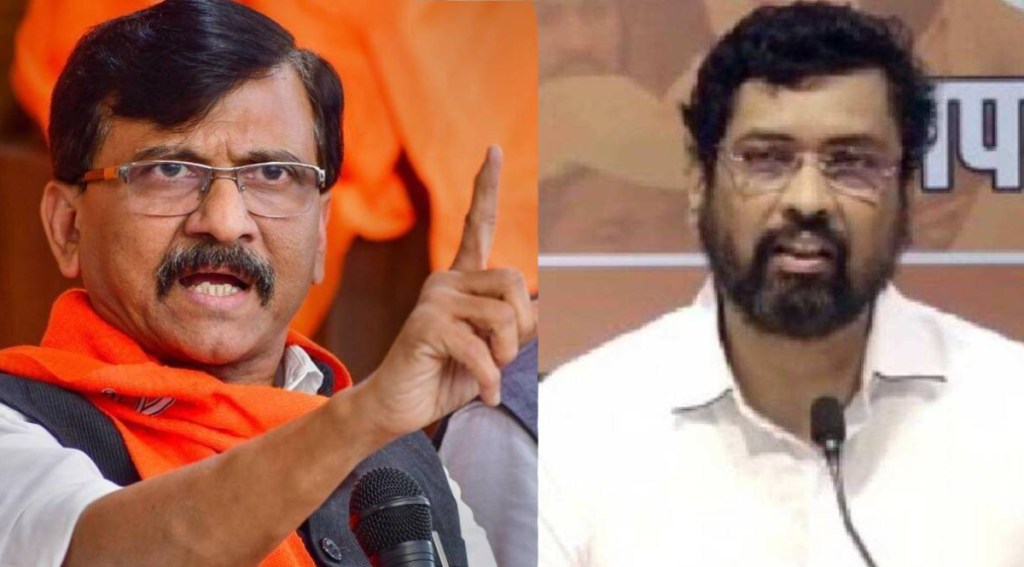 bjp replied to sanjay raut