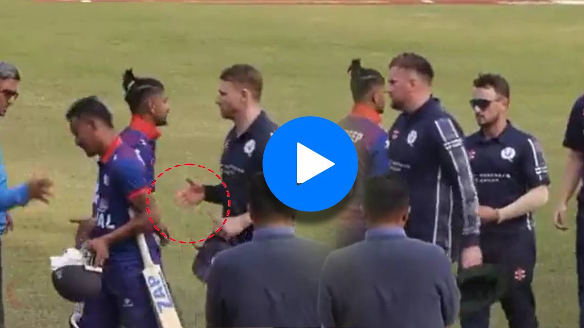 nepal vs scotland video
