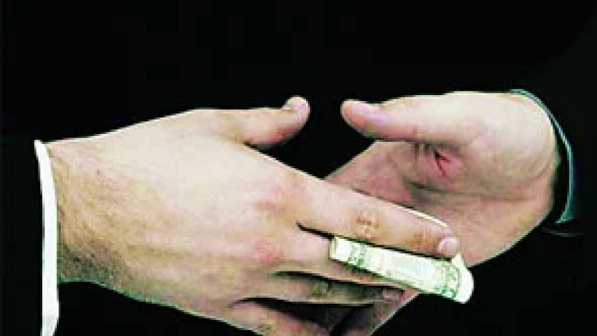 State Excise Department bribe