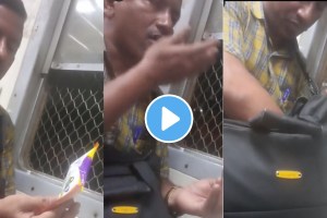 mumbai ;ocal train video
