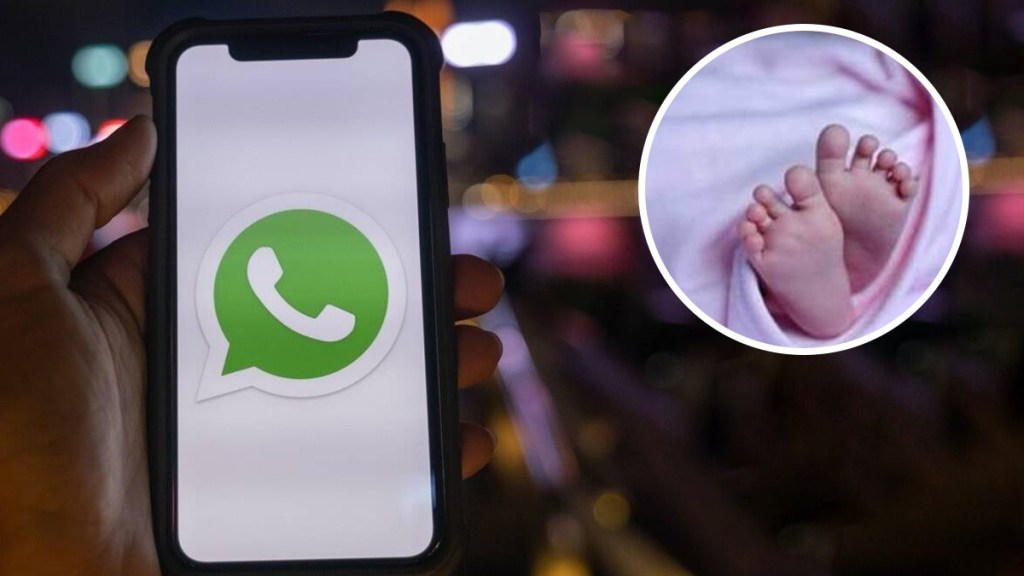 doctor helps to pregnent women at whatsapp