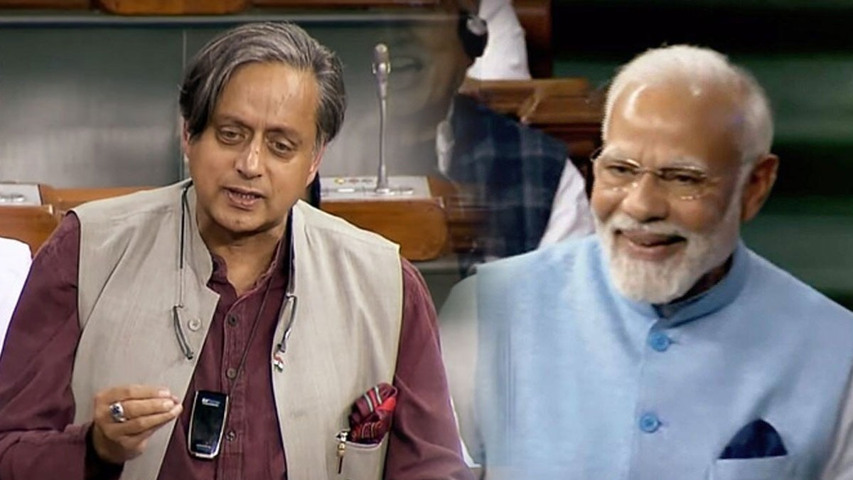 PM Modi on Shashi Tharoor