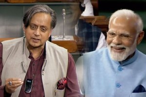 PM Modi on Shashi Tharoor