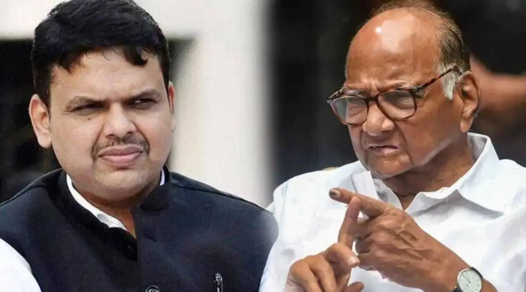 Sharad Pawar and Devendra Fadnavis