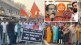 Protest by Thackeray group in Chandrapur