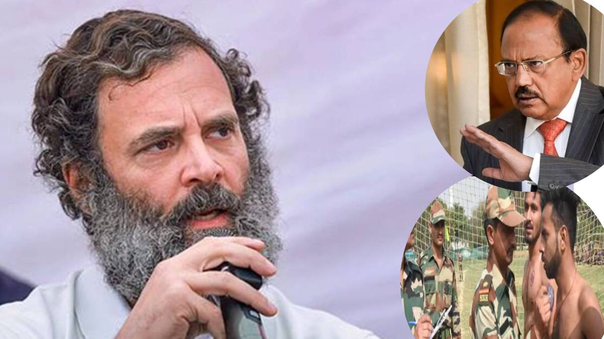Rahul gandhi on Agniveer scheme