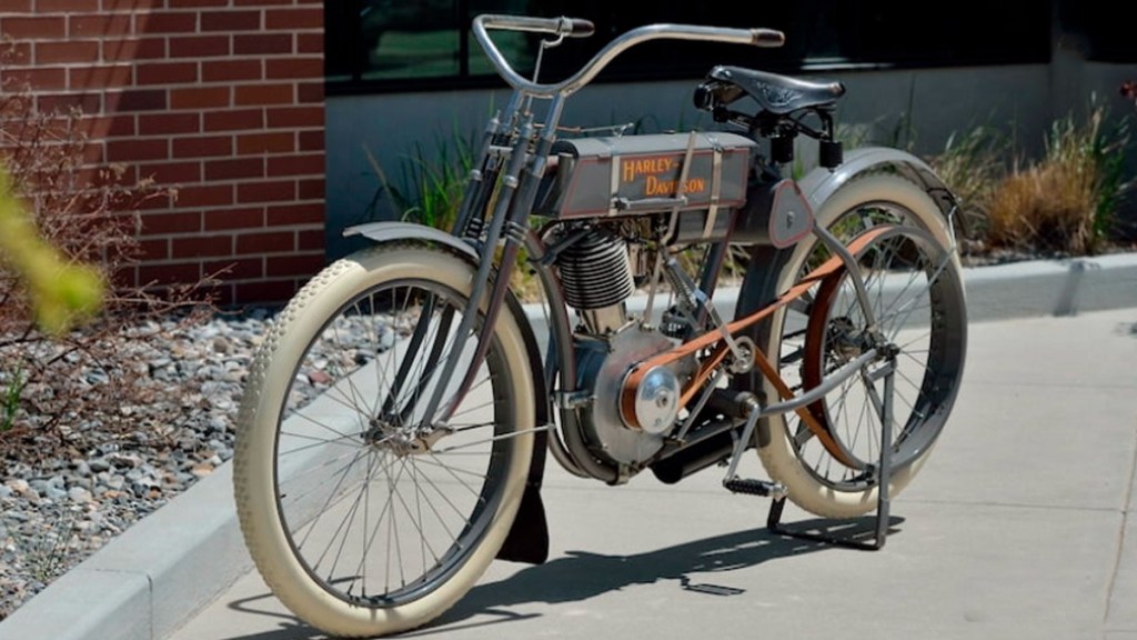 Rare 1908 Harley Davidson Bike