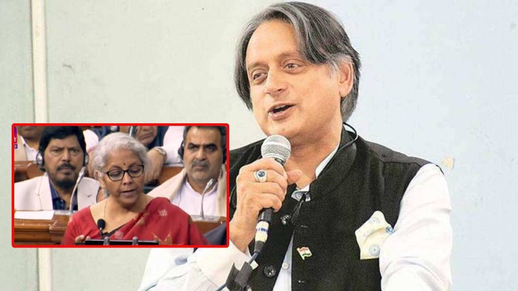 SHASHI THAROOR AND NIRMALA SITHARAMAN