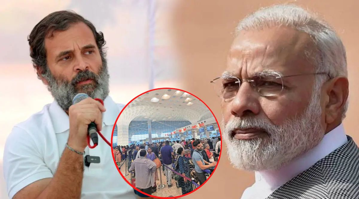 rahul gandhi criticized pm narendra modi