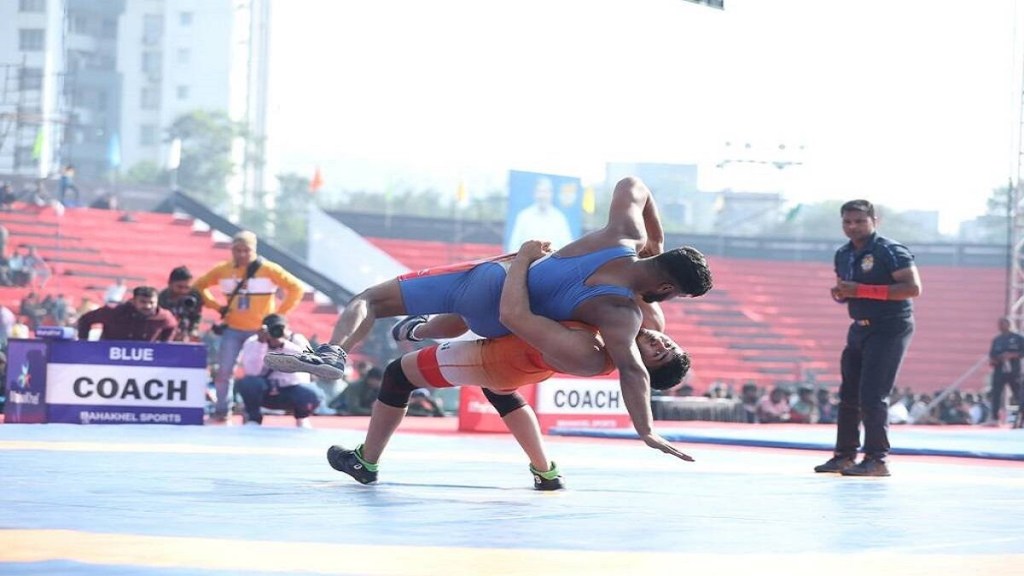 Navi Mumbai mnc Wrestling Competition