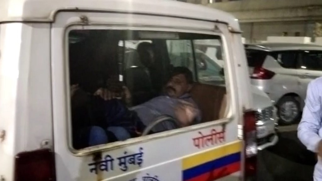 drunk constable Kopar Khairane police