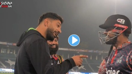 A video of Babar Azam and Haris Rauf's conversation during PSL 2023