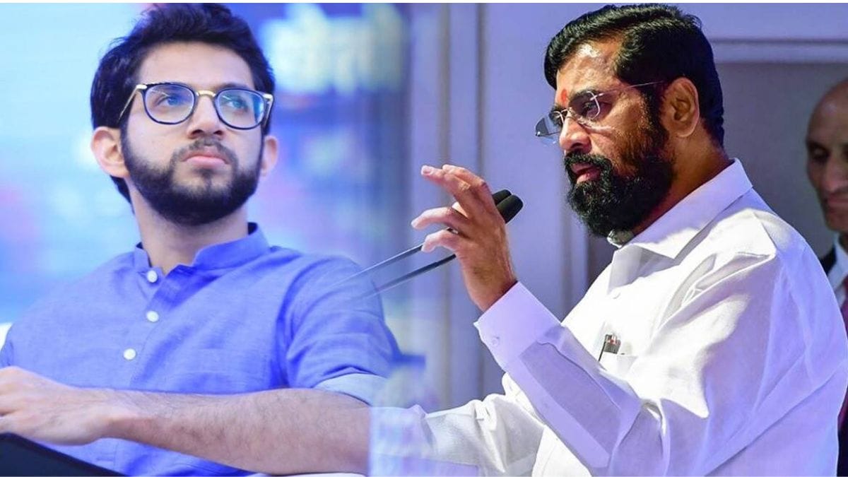 aaditya thackeray eknath shinde