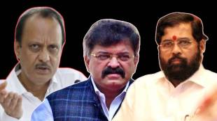 ajit pawar and jitendra awhad and eknath shinde