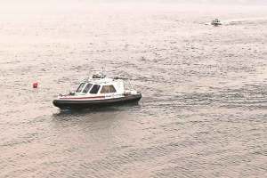 fishermen rescue five policemen from sinking patrolling boat