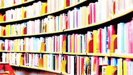 book sale in theater swimming pool premises