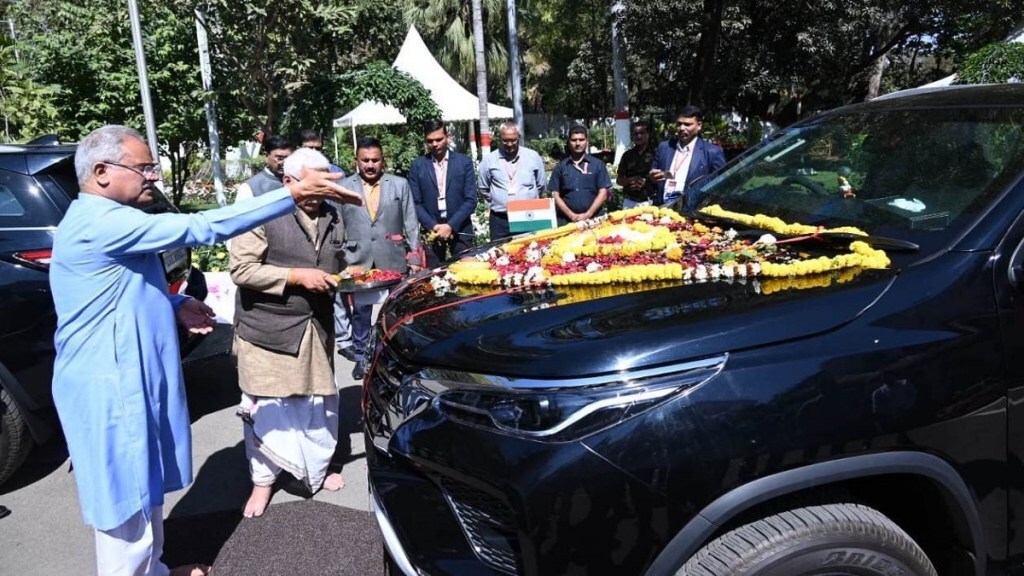 CM Bhupesh Baghel Car