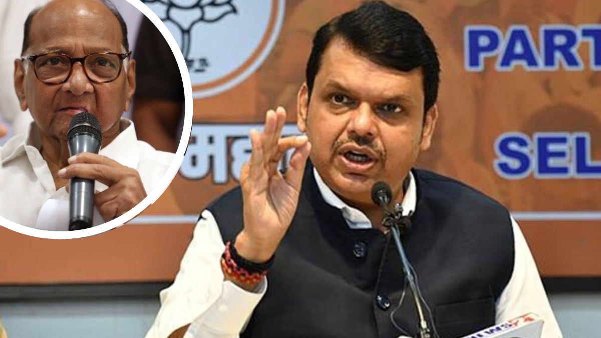 devendra fadnavis and sharad pawar