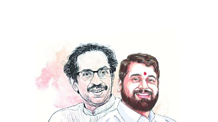 eknath shinde and Uddhav Thackeray
