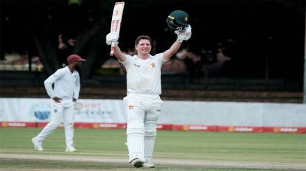 WI vs ZIM Test match Gary Ballance new record