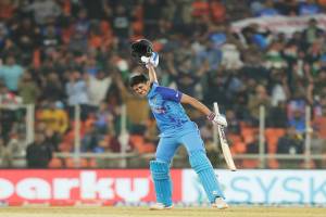 Shubman Gill scored a century in the 3rd T20 against NZ