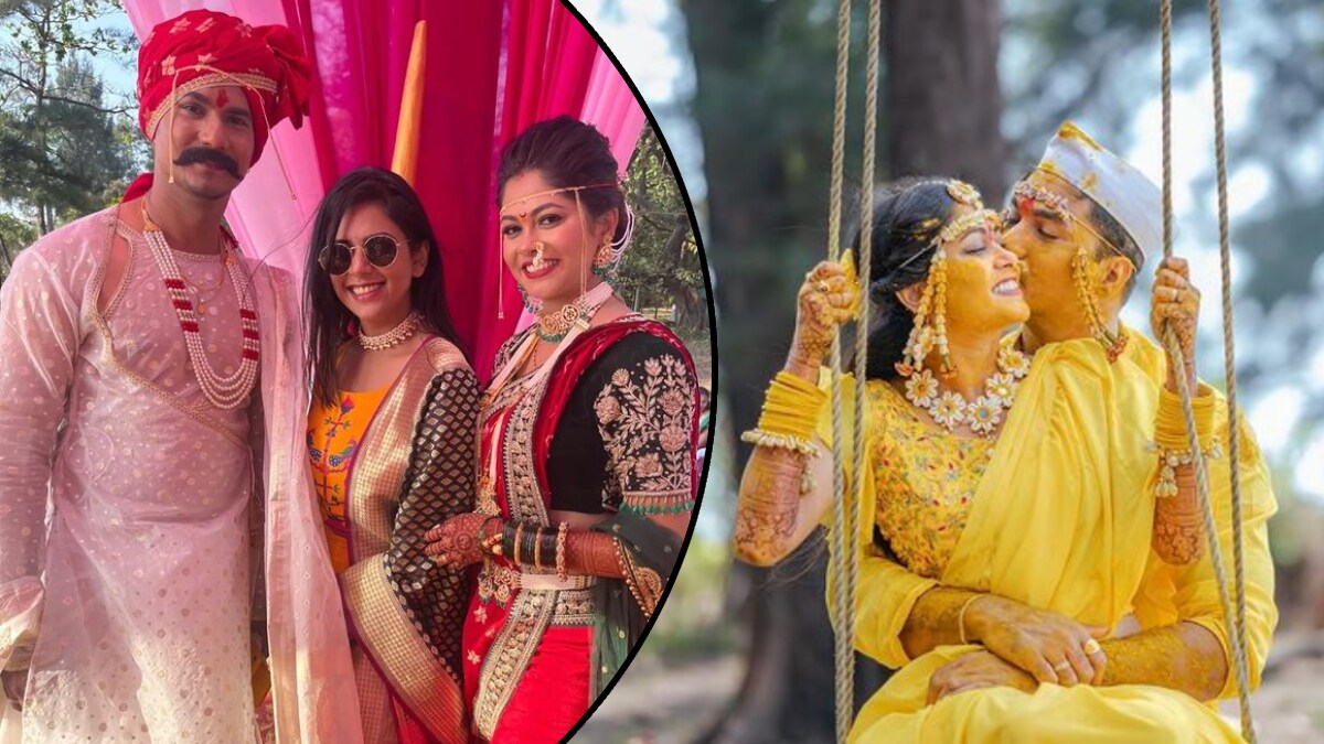 'लक्ष्य' फेम अभिजीत श्वेतचंद्रचा 'शुभविवाह'! समुद्रकिनारी बांधली