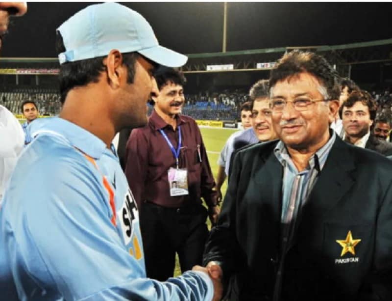 pervez musharraf and dhoni