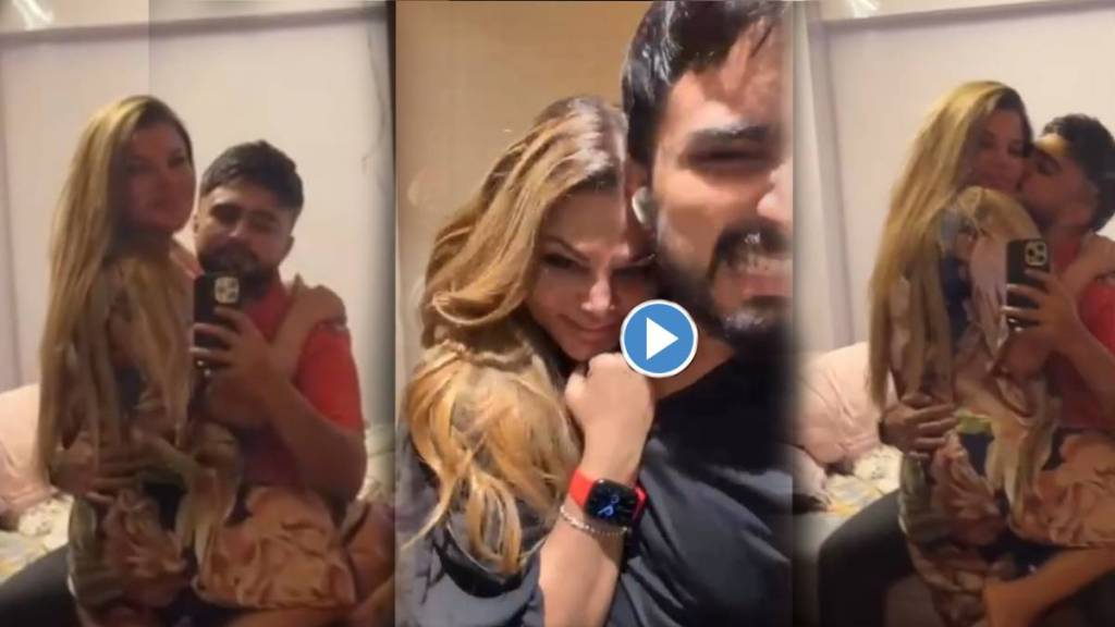rakhi sawant adil khan romantic video viral