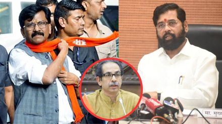 sanjay raut and eknath shinde