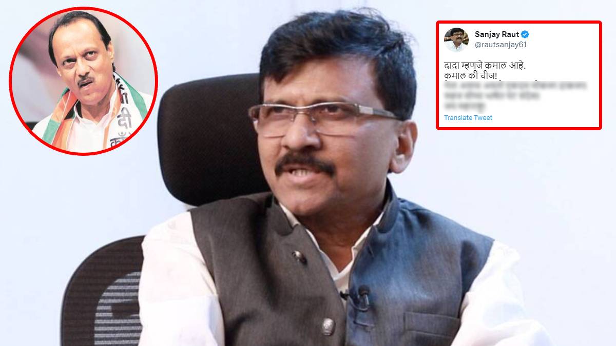 sanjay raut on ajit pawar