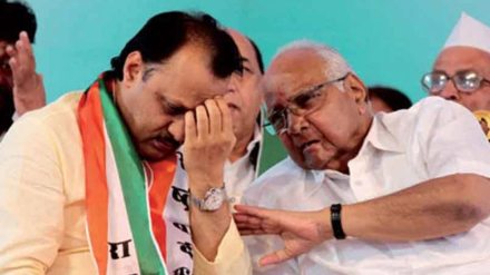 sharad pawar on Ajit pawar