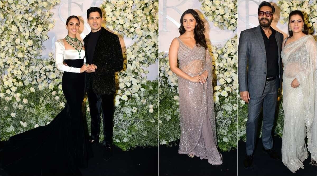 sidharth kiara reception 