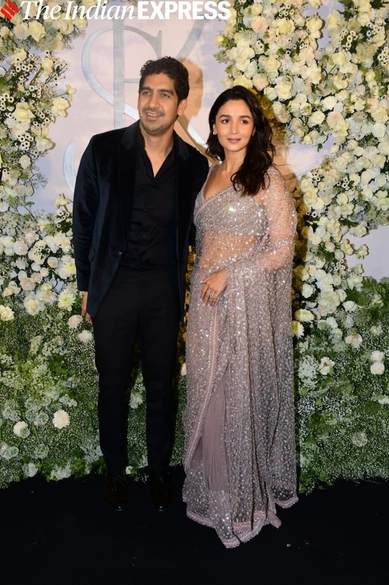 sidharth kiara reception 