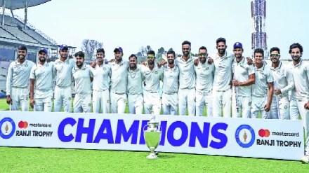 sourashtra team win ranji