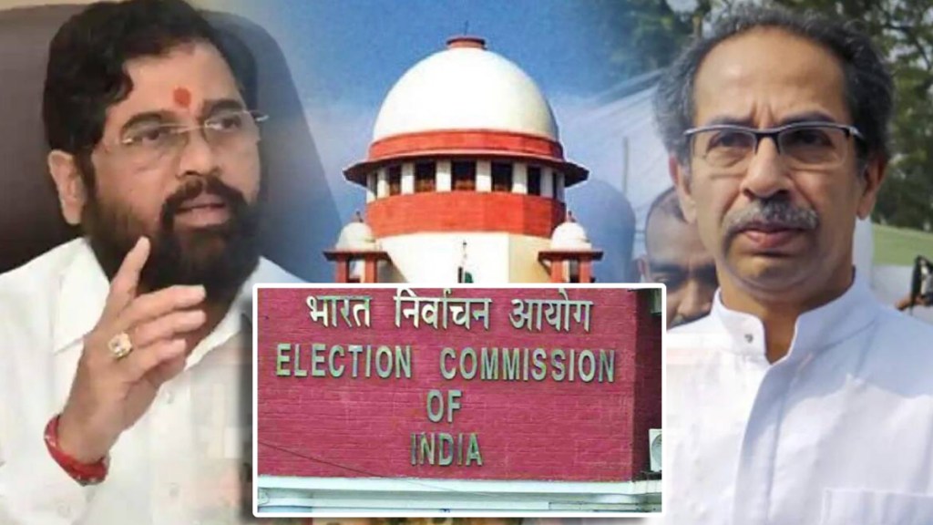 supreme court election commission uddhav thackeray