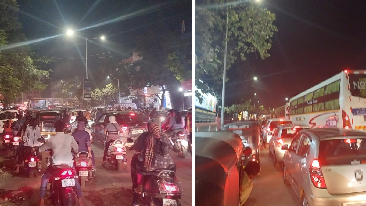 traffic in thane