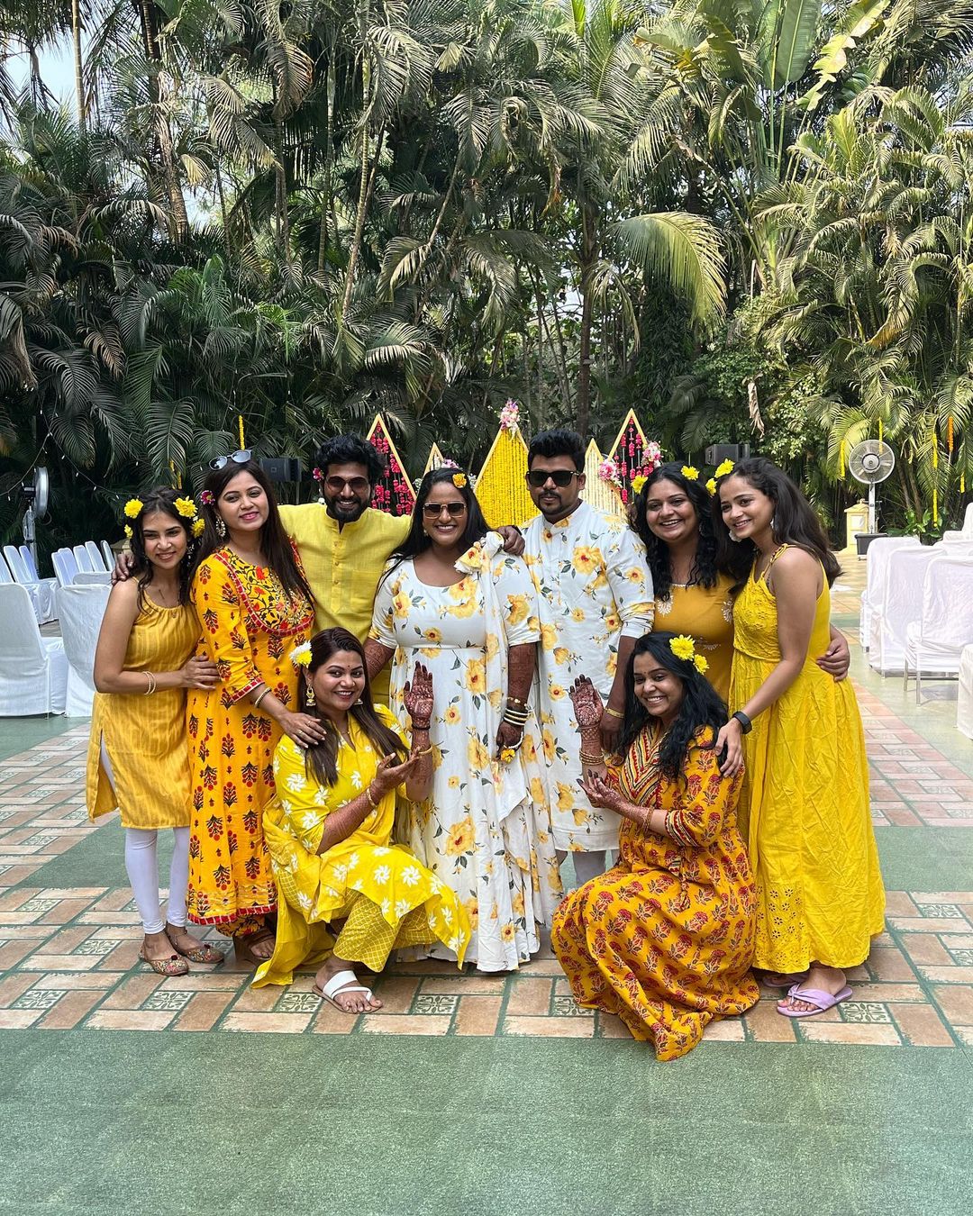 vanita kharat sumit londhe haldi ceremony