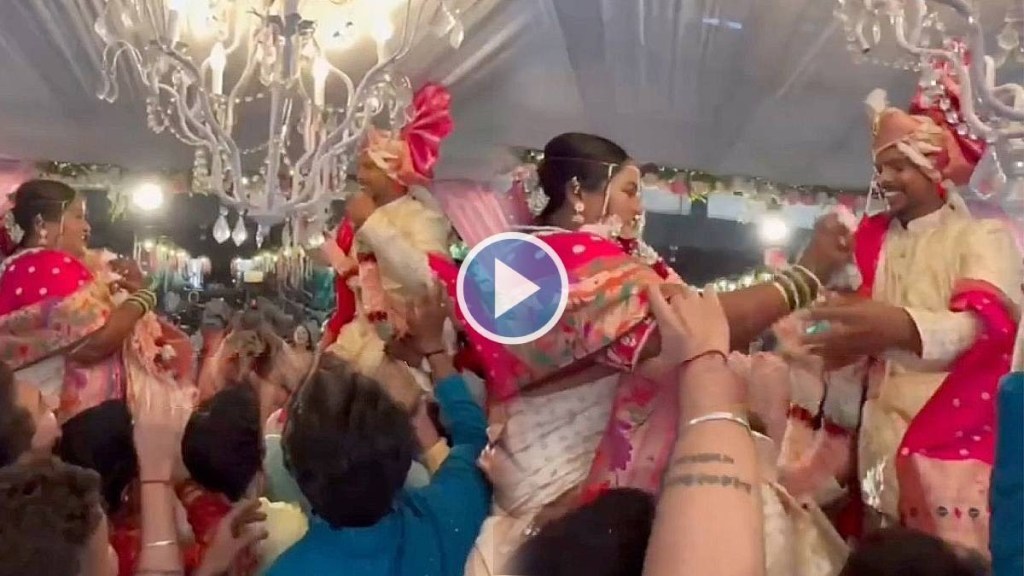 vanita kharat wedding video