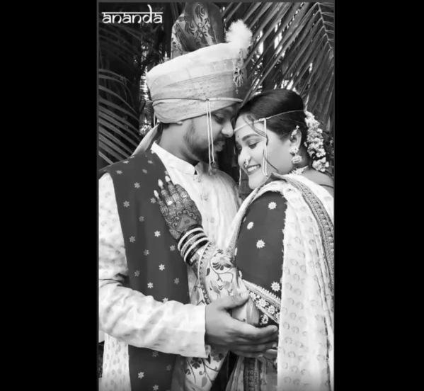vanita kharat wedding