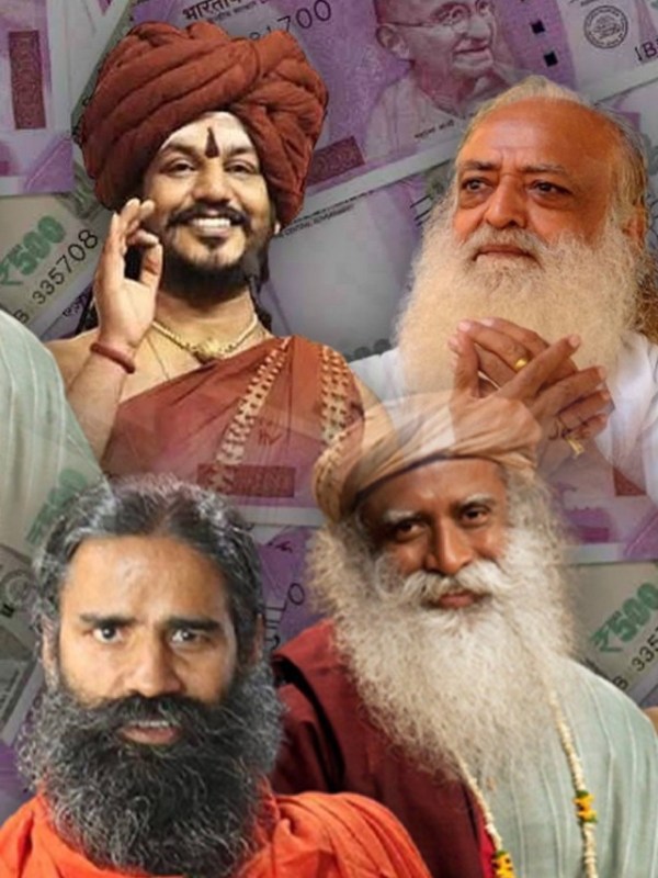 Rich Indian Baba Saint Sadhguru Baba Ramdev Aasaram Bapu