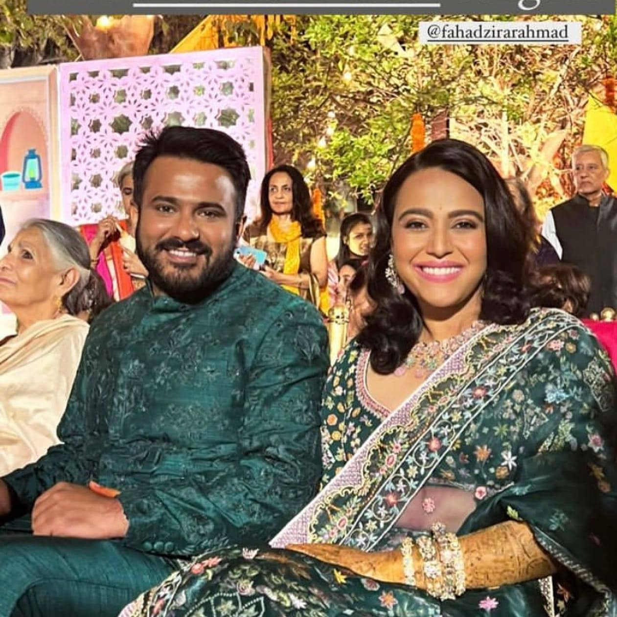 Swara Bhasker Fahad Ahmad wedding