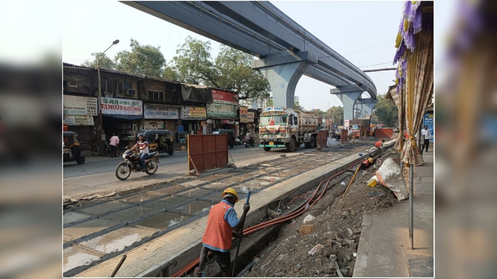 Traffic congestion in Chembur